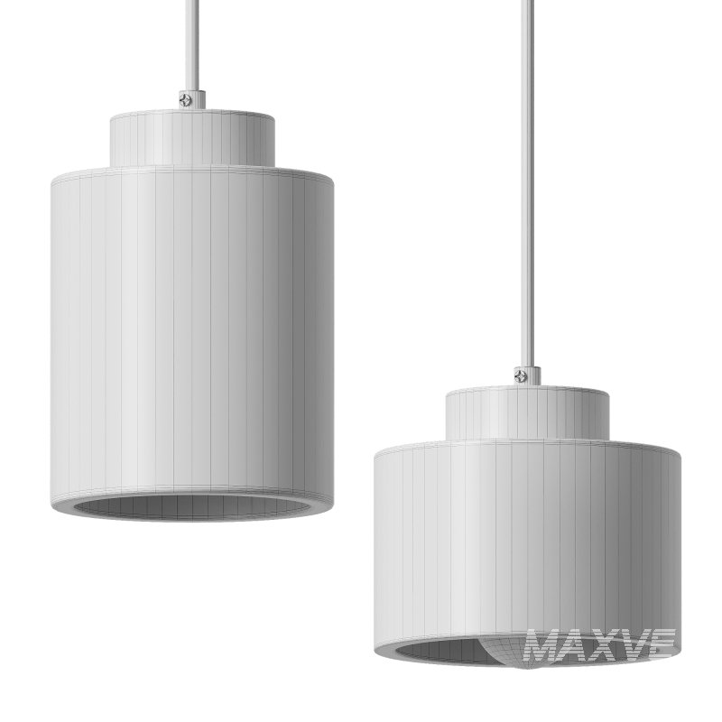 Traditional Vintage Cylinder Pendant Light - Image 5