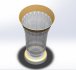 Flower vase models: 3D printing, metal processing, glass and crystal, interior decoration. - Thumbnail 4