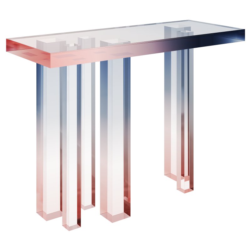 Crystal Series Console Table 03 by SAEROM YOON - Image 2