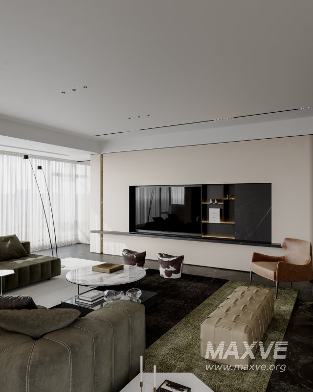 Modern living and dining room - Image 5