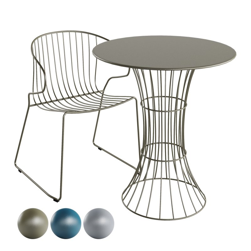 BOLONIA Armchair and Table by iSimar - Image 1