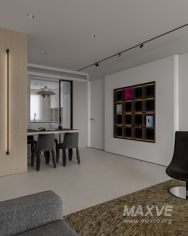 Modern living and dining room - Image 6