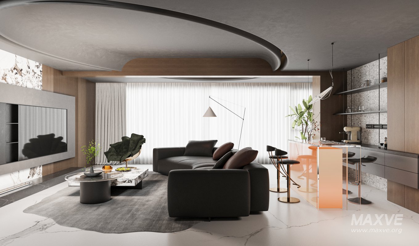 Modern living room - Image 1