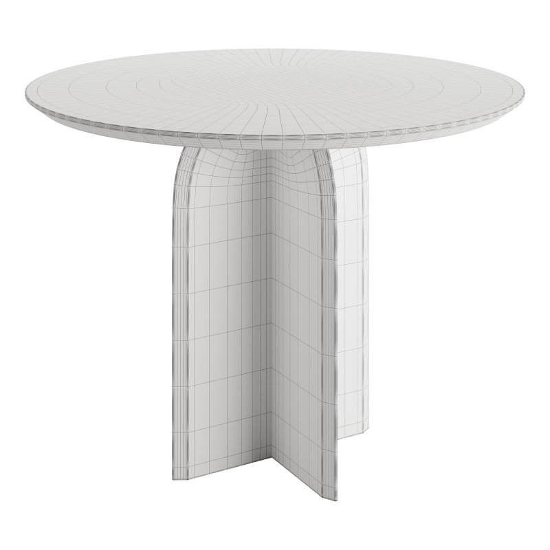 39 Modern Round Dining Table - Image 7