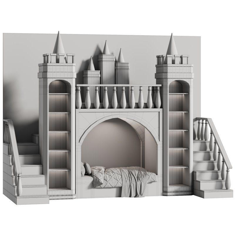 Children’s bunk bed 38 - Image 8