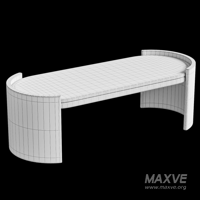 Hug M Oval Coffee Table - Image 4
