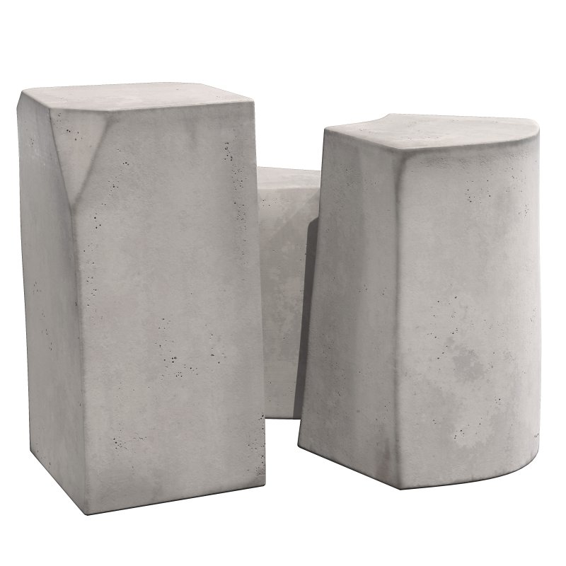 WHITE SIDE TABLE by Tanika Jellis - Image 4