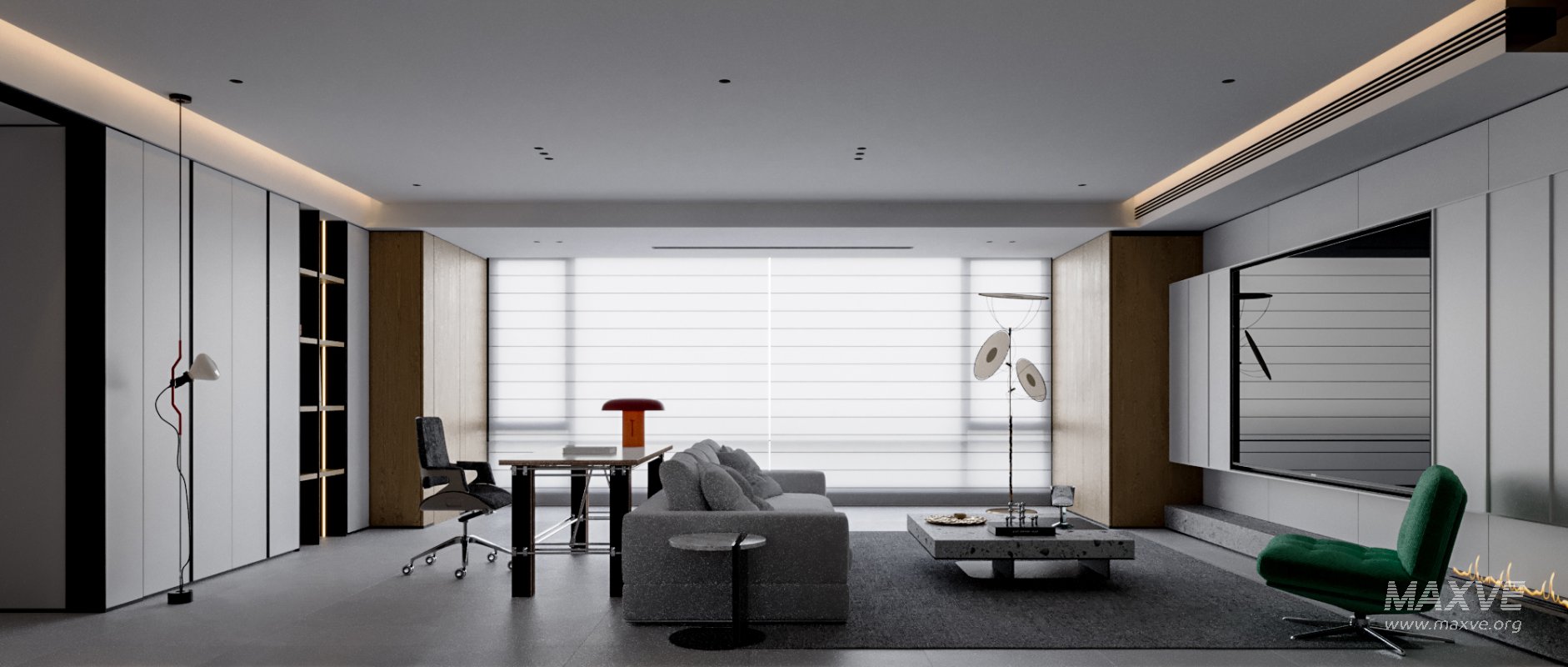 Modern living and dining room - Image 1