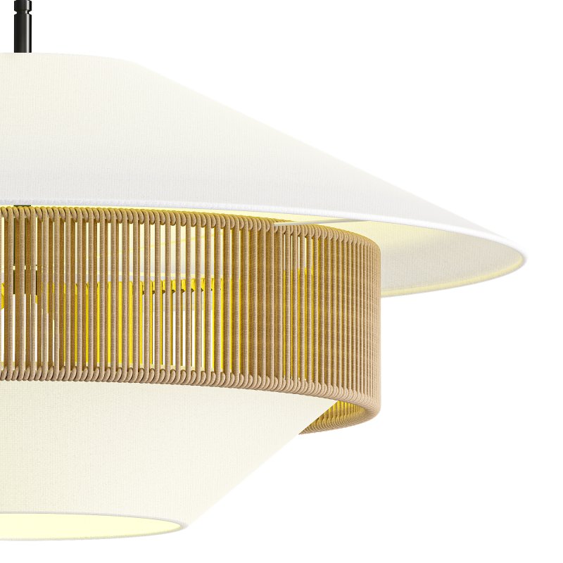 Stevie Mixed Woven Pendant - Image 2