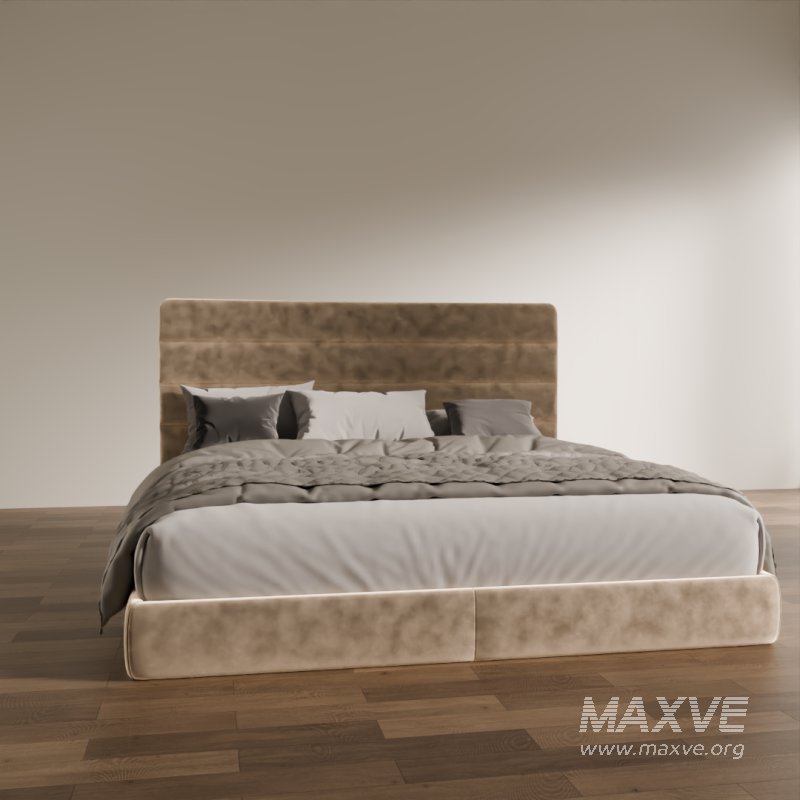 Luxury Tufted Bed - Image 1