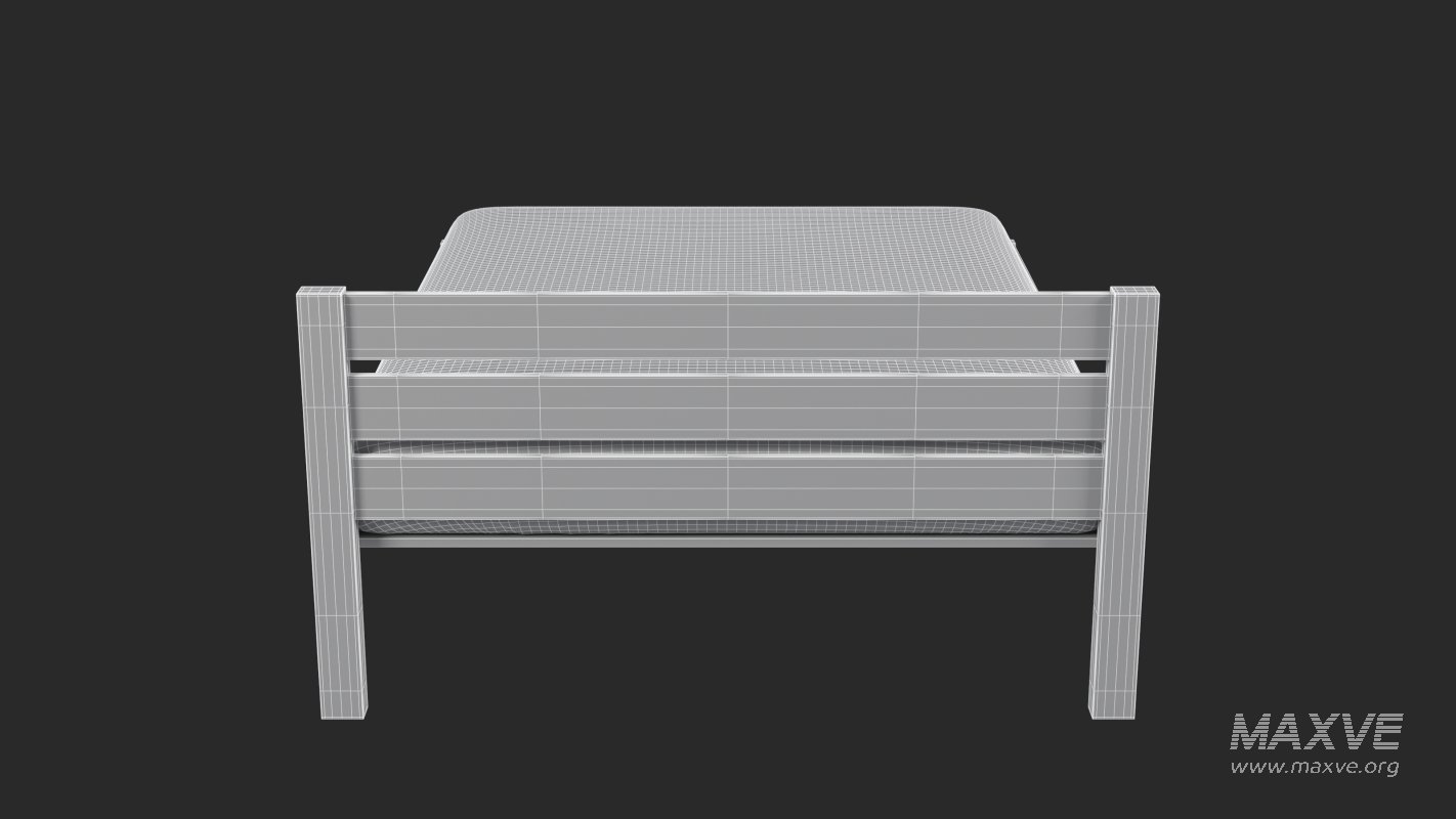 Classic Wooden Bed - Image 12