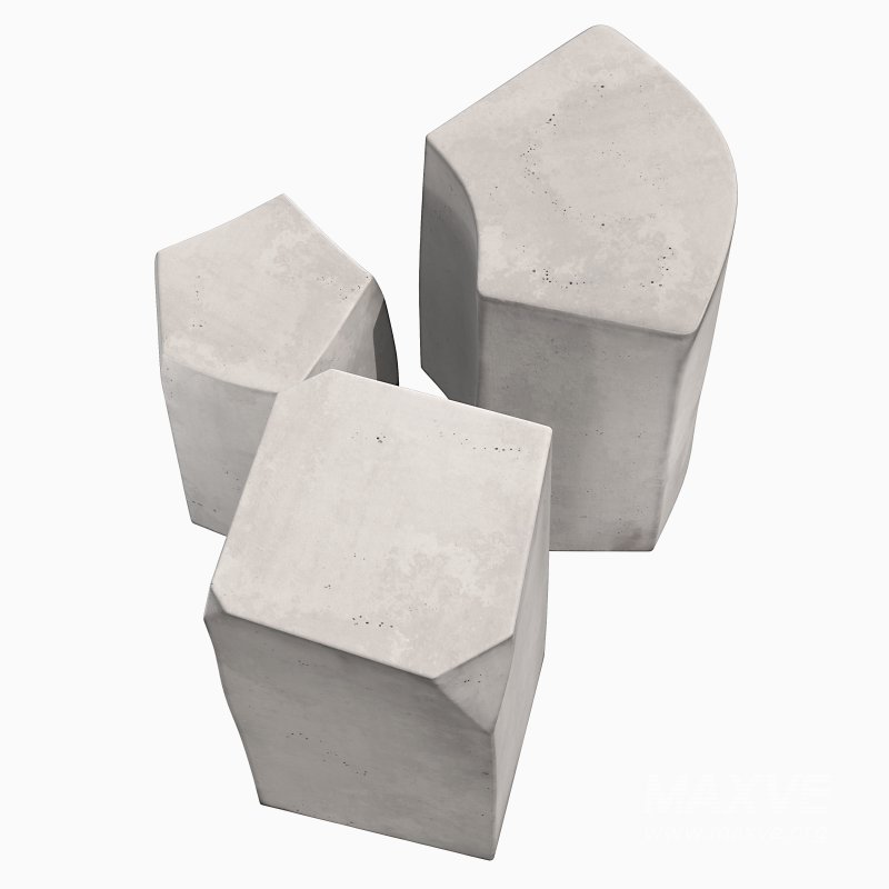 WHITE SIDE TABLE by Tanika Jellis - Image 2