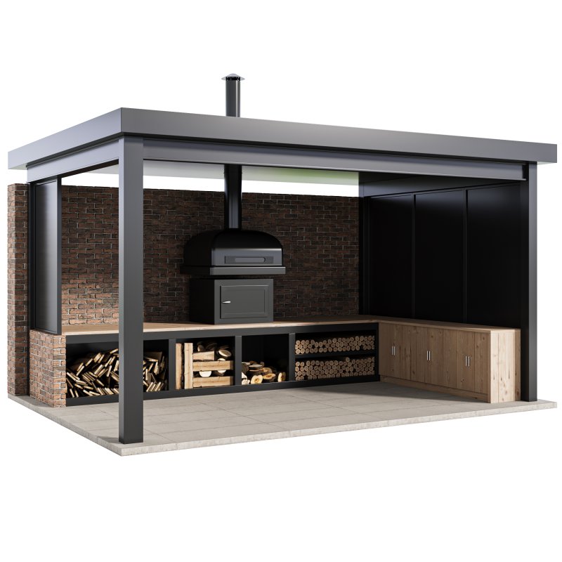 Modern Outdoor Kitchen 03 - Image 2