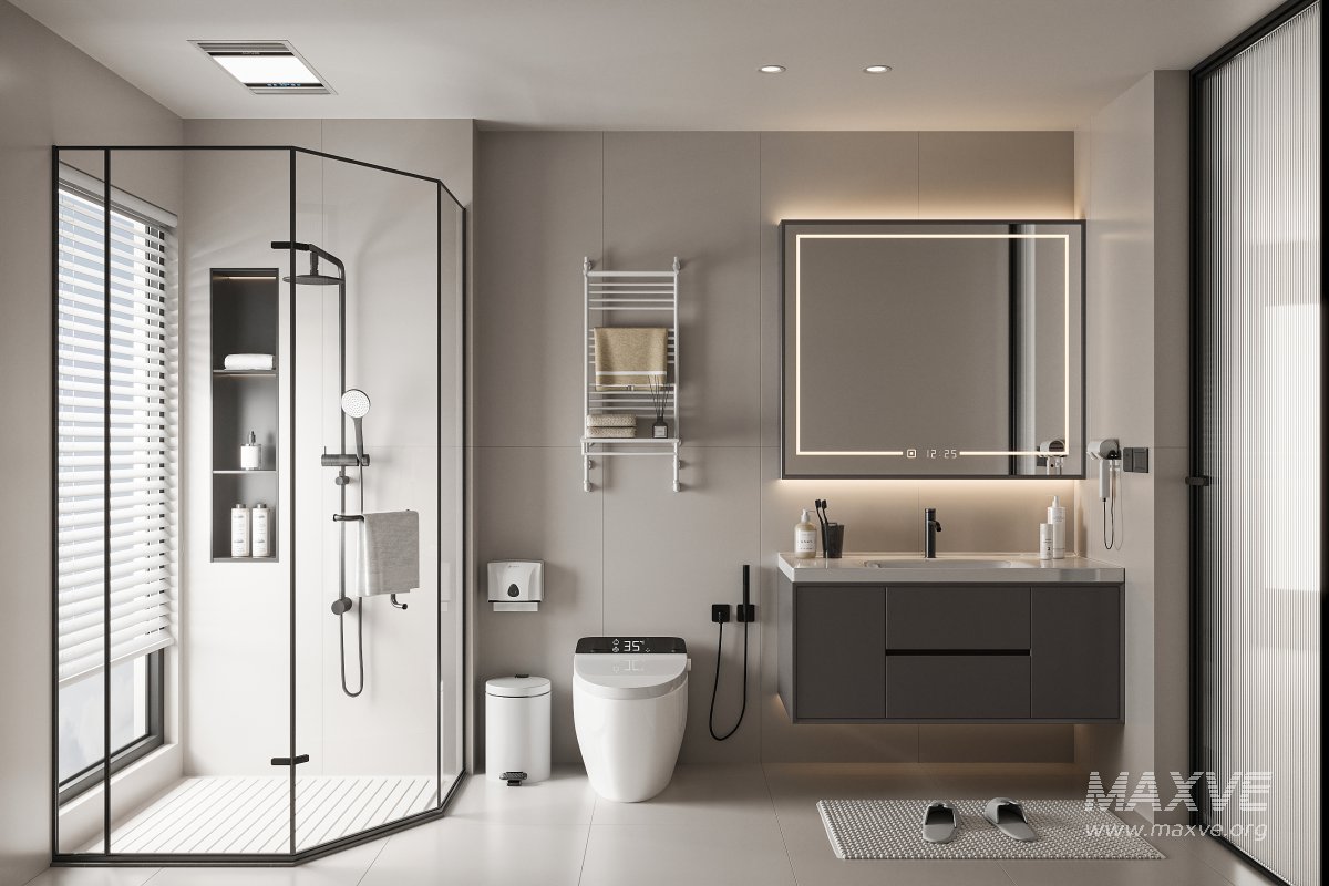 Modern bathroom - Image 1