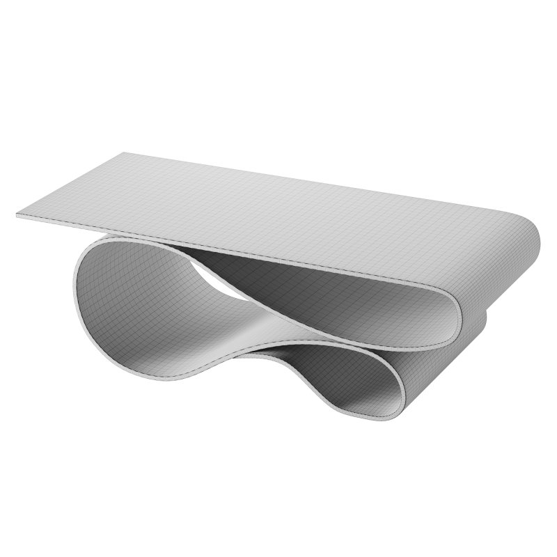 : Whorl Coffee Table in Concrete Canvas - Image 4