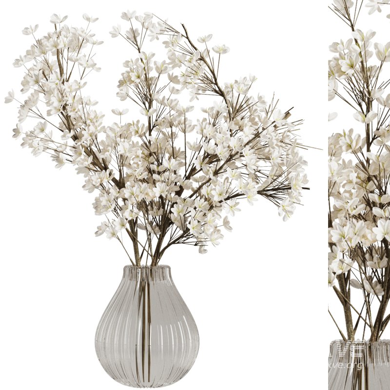 Flower branch set53 - Image 1