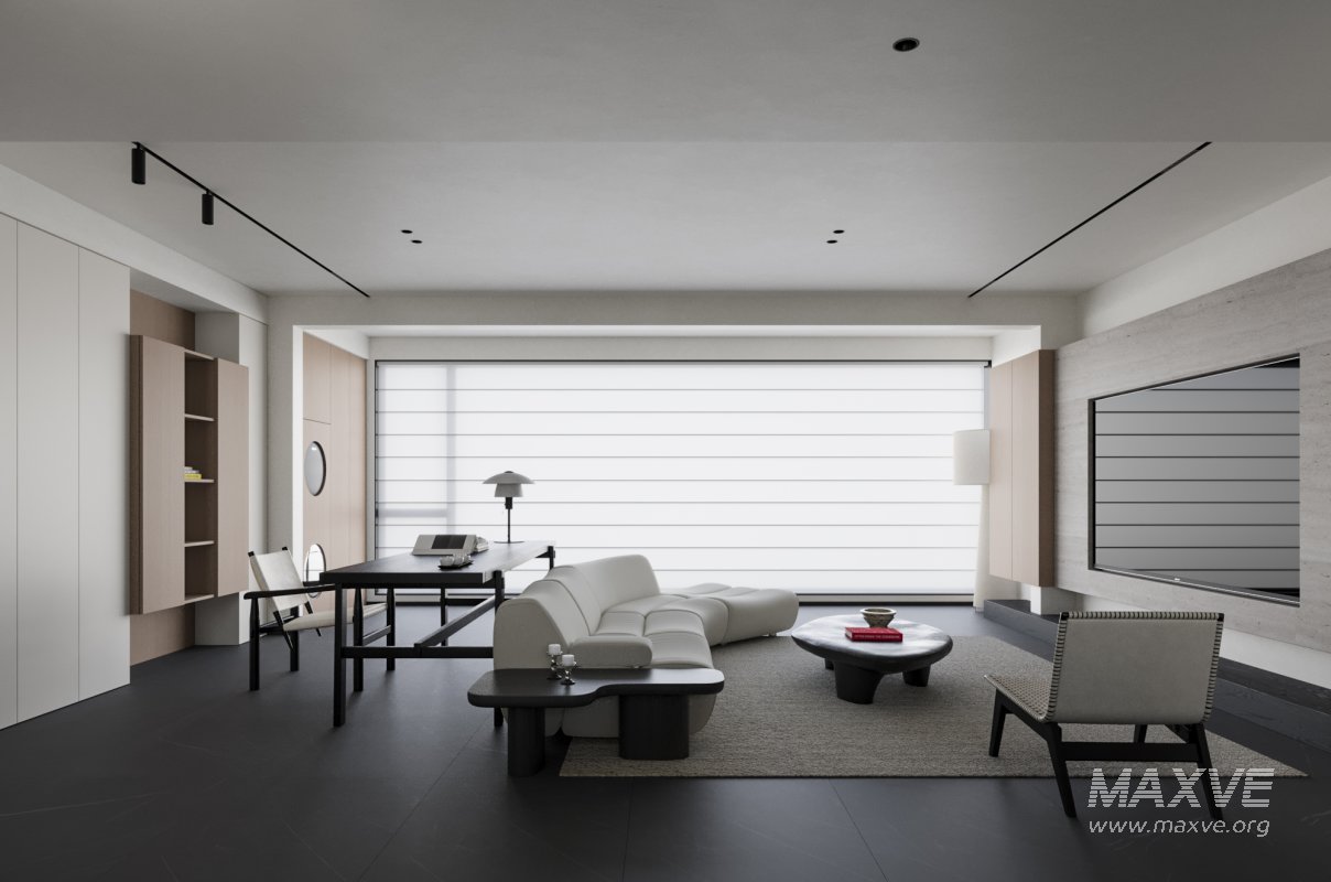 Modern living and dining room - Image 1
