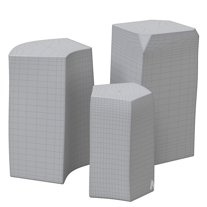 WHITE SIDE TABLE by Tanika Jellis - Image 5