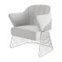 Jackie Armchair 01 by Rossato - Thumbnail 5