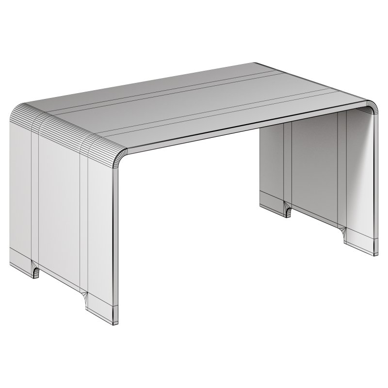 Acrylic Transparent Coffee Table by Modern Style - Image 1