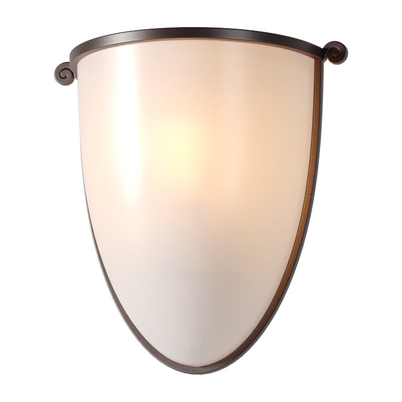 Holloway Metal Indoor Outdoor Wall Sconce Light - Image 1