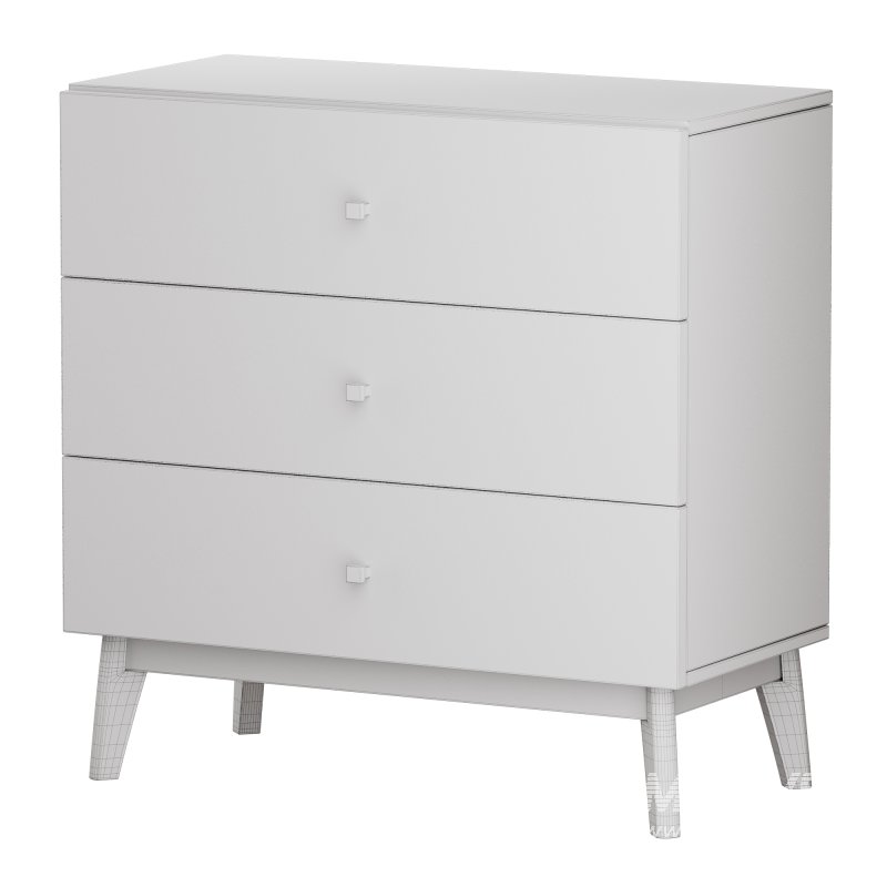 Chest of drawers “Hartman” by Baxton studio - Image 4