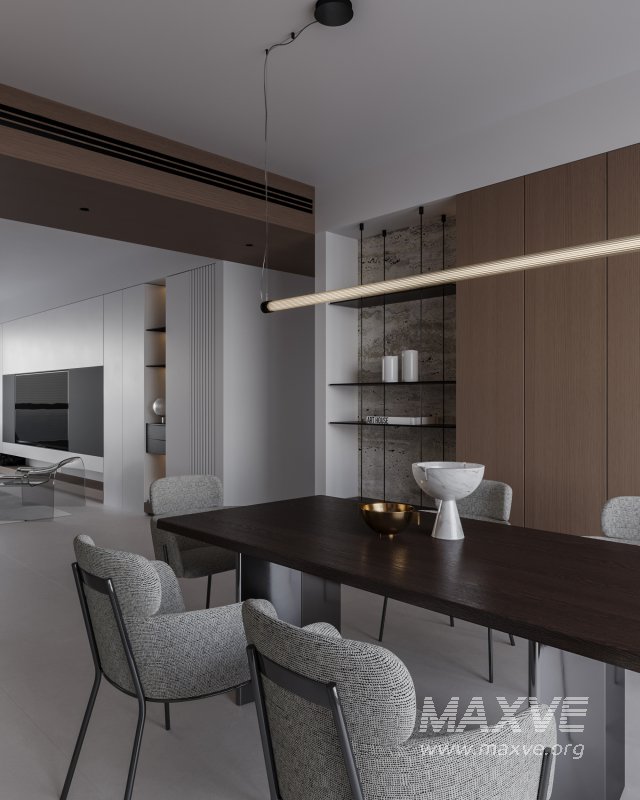 Modern living and dining room - Image 5
