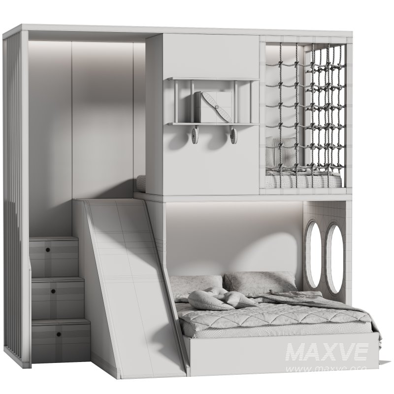 Childrens bunk bed 35 - Image 9