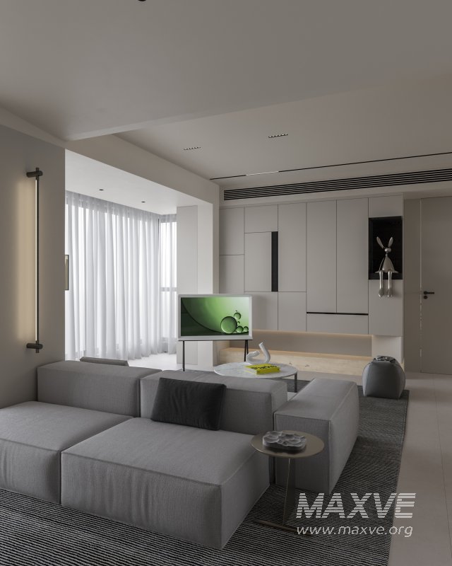 Modern living and dining room - Image 2