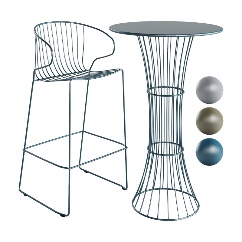 BOLONIA Stool and Table by iSimar - Image 2