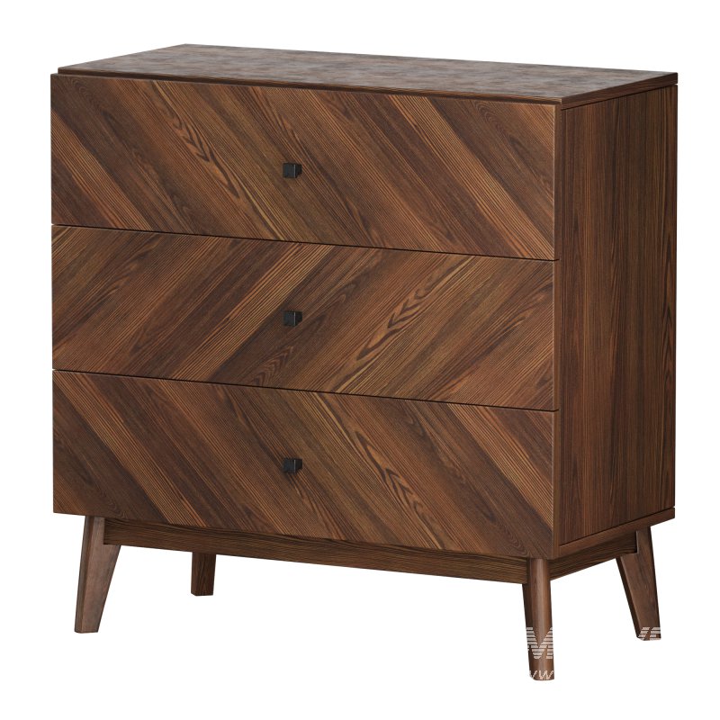 Chest of drawers “Hartman” by Baxton studio - Image 1