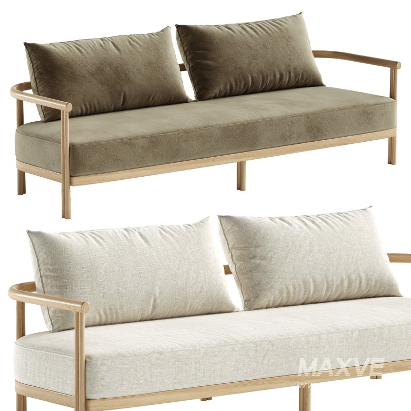 Cove Teak 3 Seat Sofa - Image 1