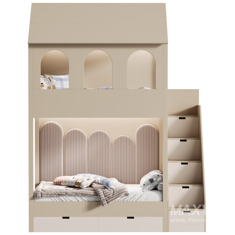 Childrens bunk bed 37 - Image 1