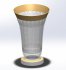 Flower vase models: 3D printing, metal processing, glass and crystal, interior decoration. - Thumbnail 5