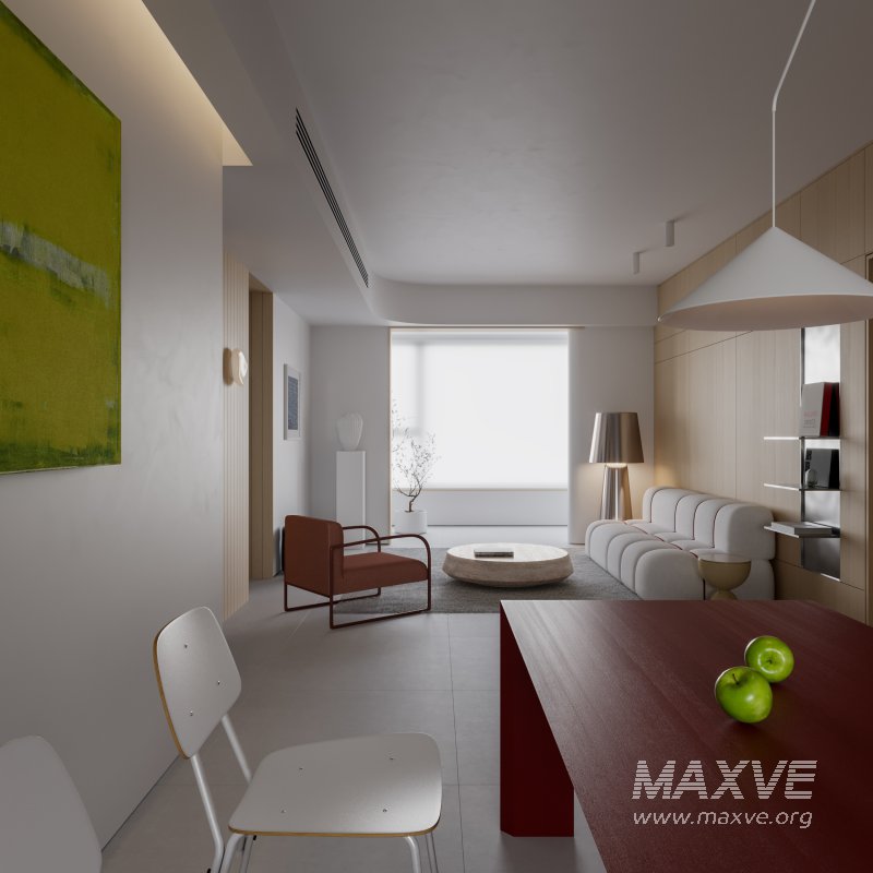 Modern living and dining room - Image 4