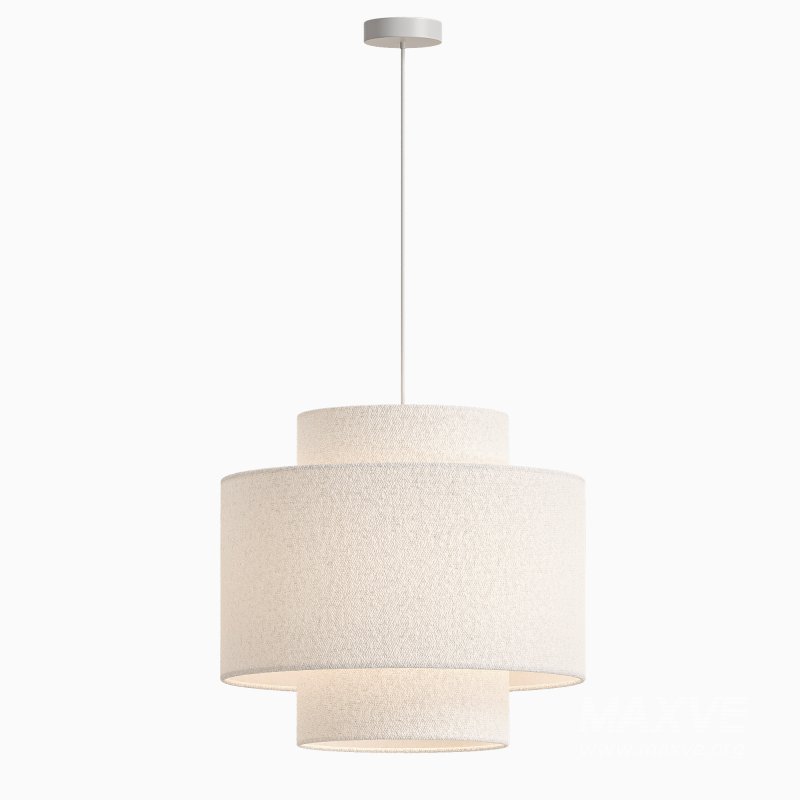 John Lewis Michelle Boucle Lampshade - Image 2