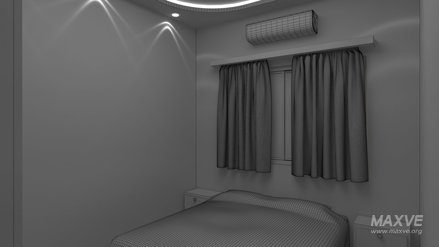 Bedroom 10 x12 Feet BR2 - Image 3