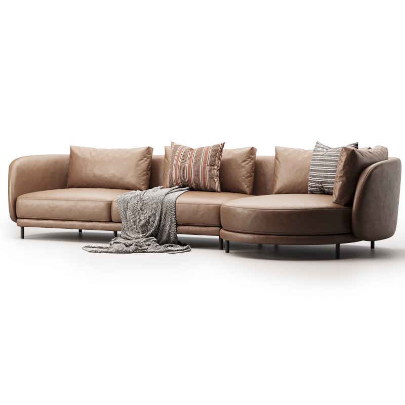 Carre Sofa & Chaise - Image 3