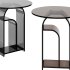 Round Acrylic Side Table by Unique Home Decor - Thumbnail 2