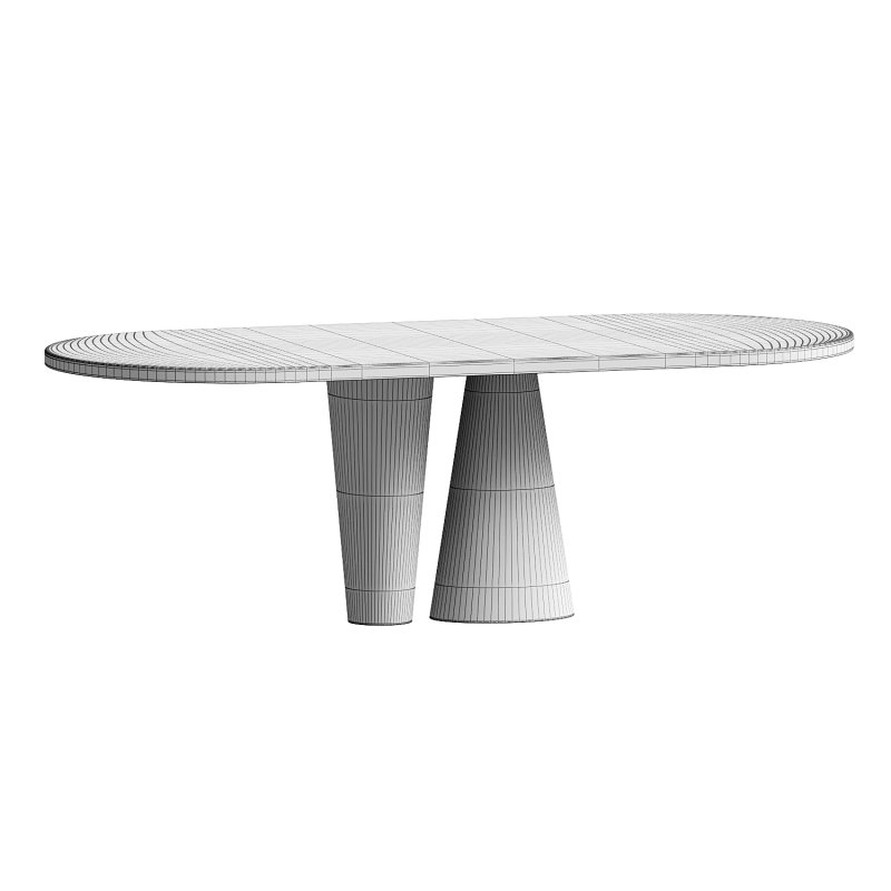 CITE OVAL TABLE BY GIORGIO BONAGURO - Image 1