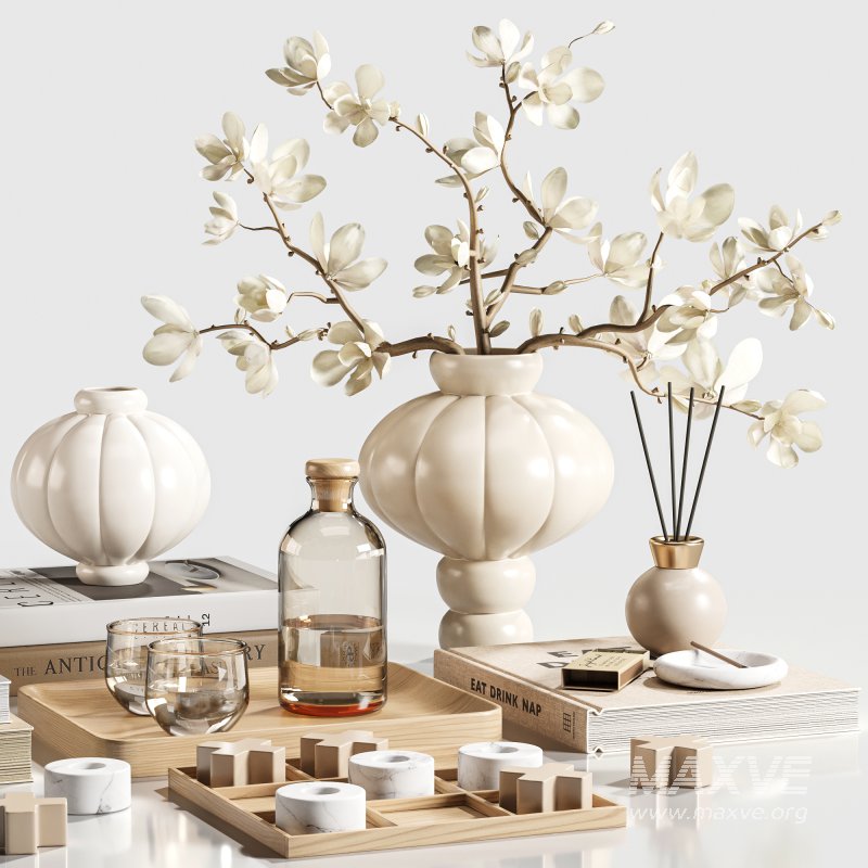 Magnolia Serenity Decor Set - Image 3