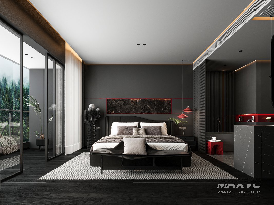 Modern bedroom - Image 1