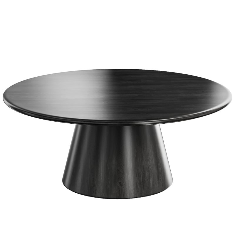 GAZZDA MUSHROOM Round oak coffee table - Image 2