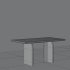 Contemporary Minimalist Coffee Table - Thumbnail 2