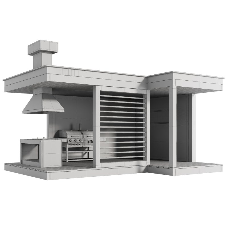 Modern Outdoor Kitchen 26 - Image 9