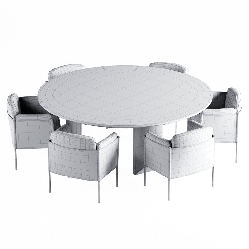 Wedge and Shelley dining set - Image 3