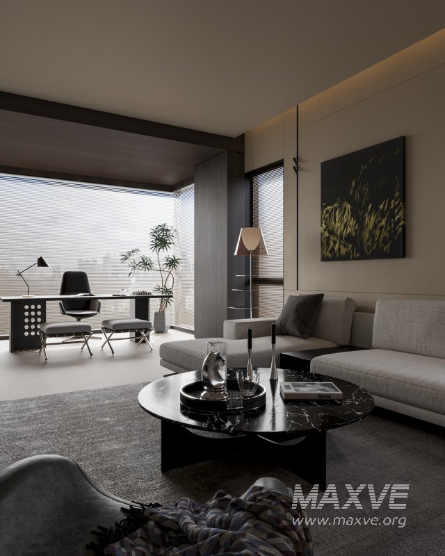 Modern living and dining room - Image 4