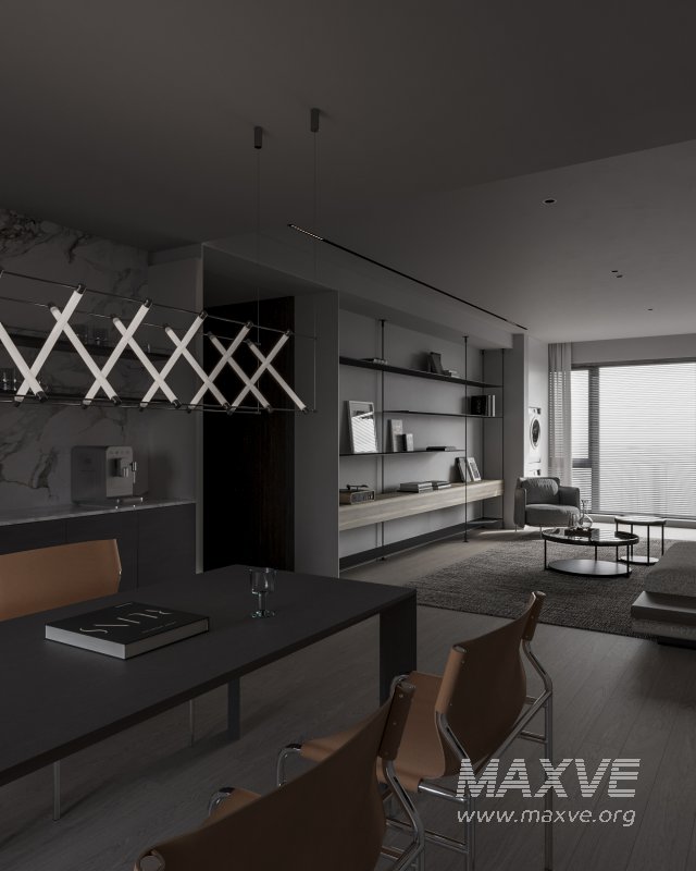 Modern living and dining room - Image 7