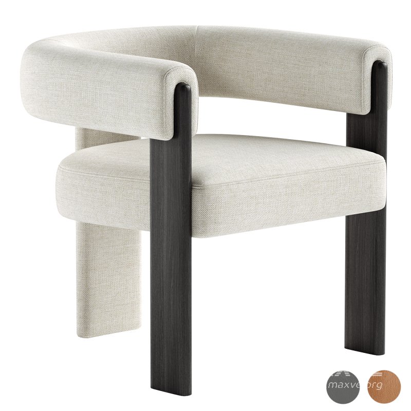 Modrest Kenmare Modern Dining Chair - Image 1