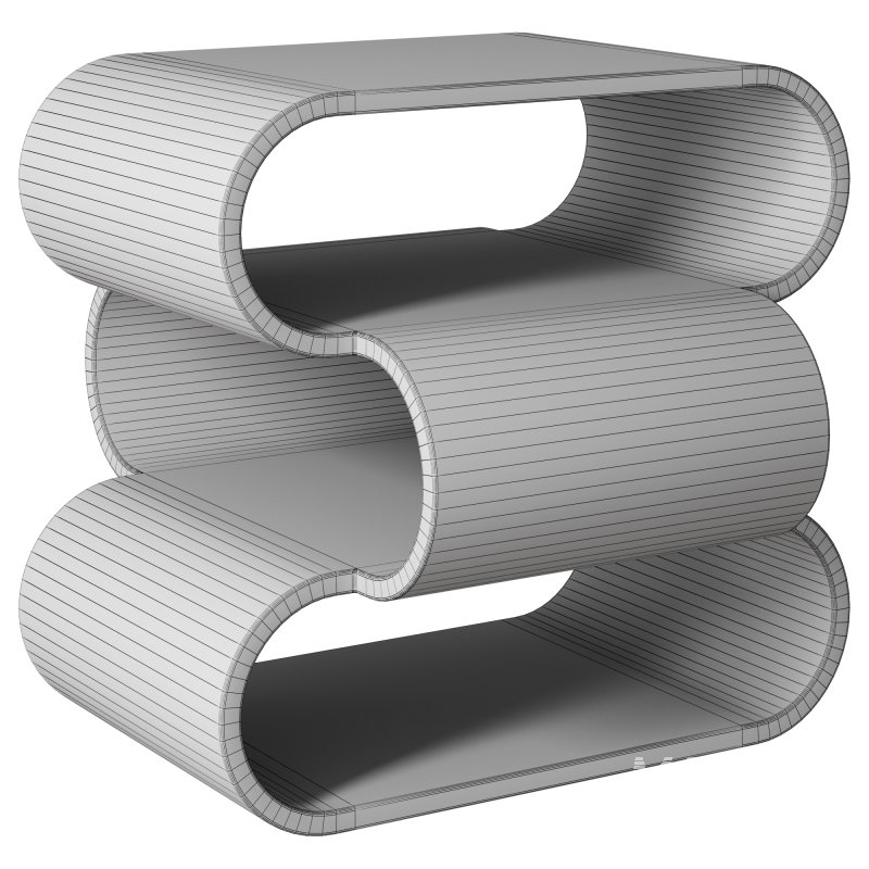 Nada Side Table – Black Metal - Image 4